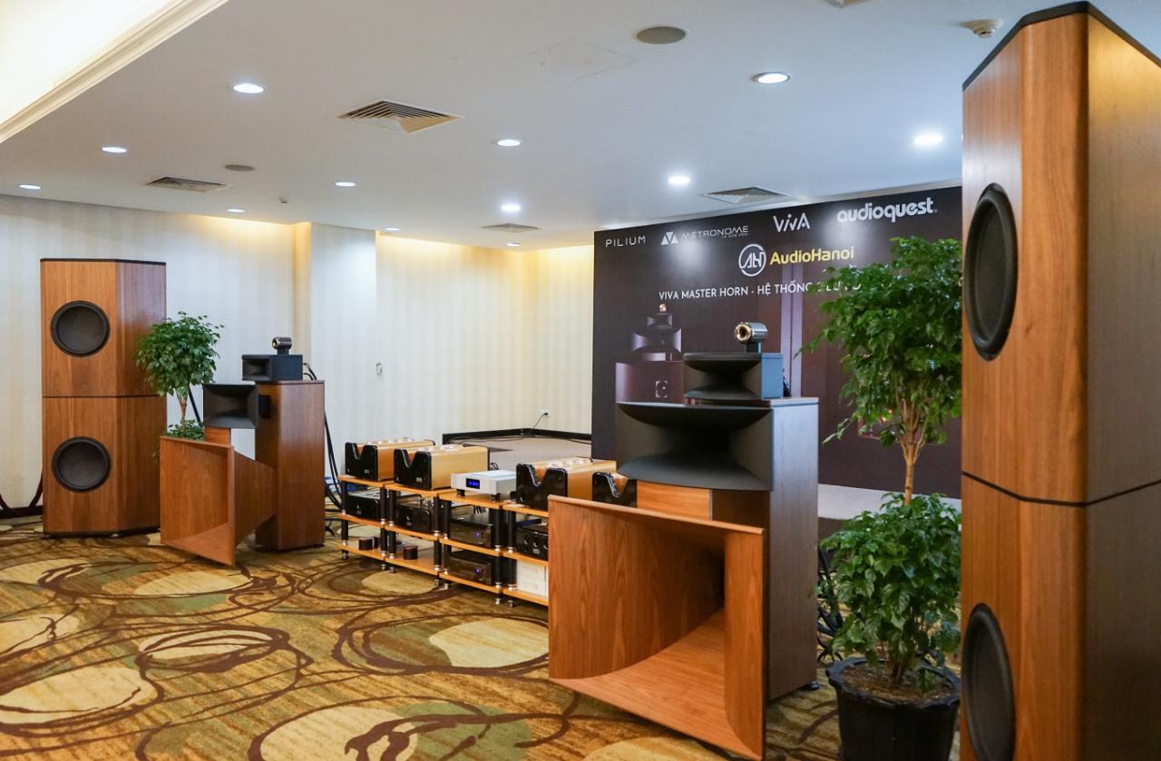 Dàn âm thanh 30 tỷ đồng tại AVShow 2024