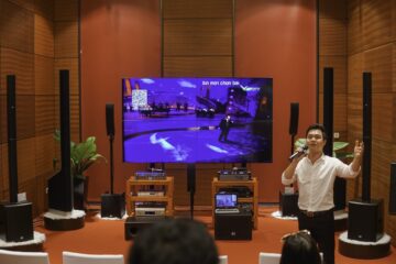 Dàn âm thanh chục tỷ đồng trình diễn