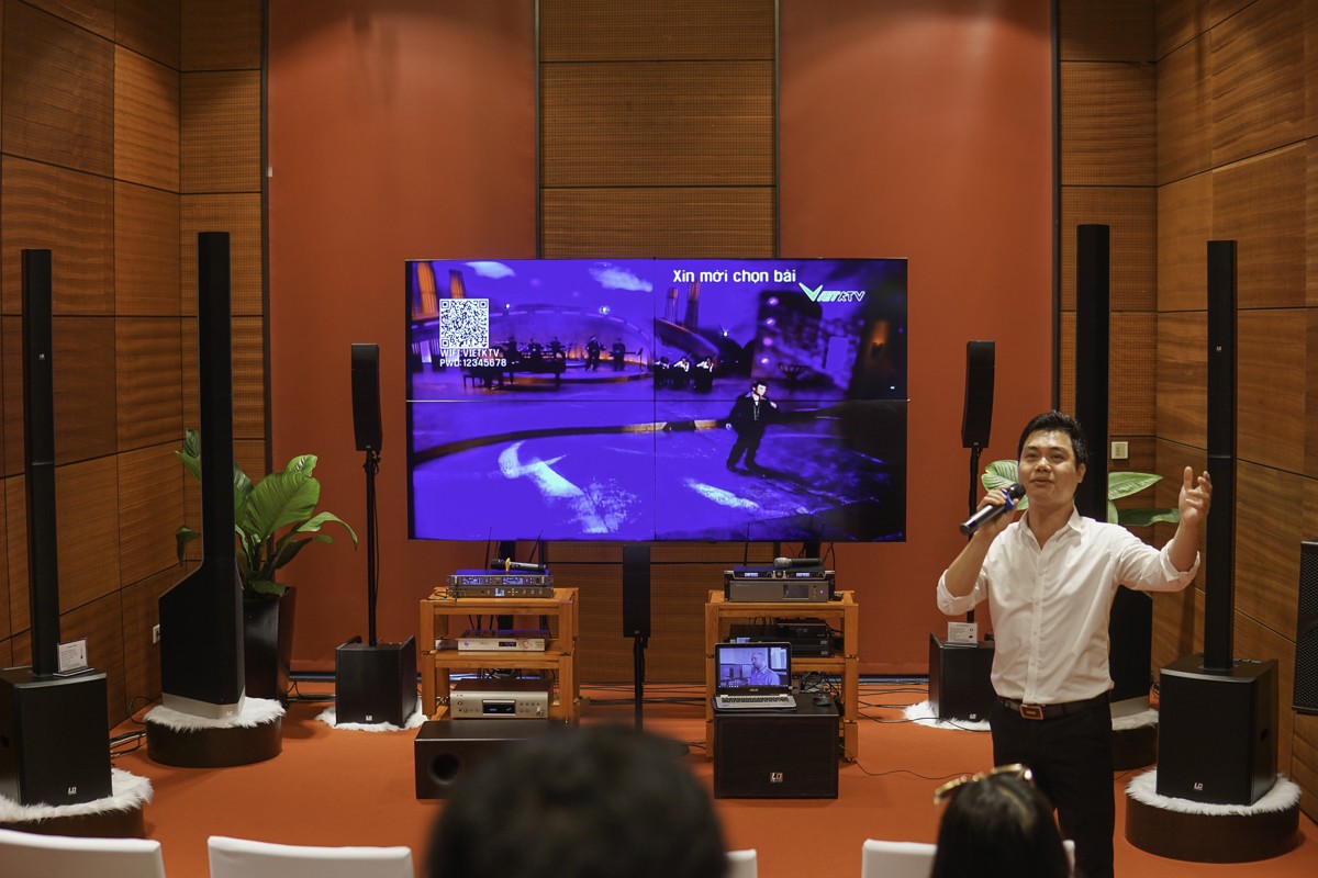 Dàn âm thanh chục tỷ đồng trình diễn