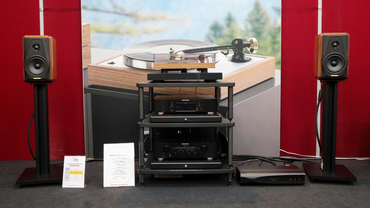 Dàn âm thanh trăm triệu chiếm ưu thế tại AV Show 2019