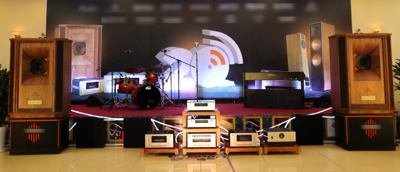 Dàn âm thanh trăm triệu chiếm ưu thế tại AV Show 2019